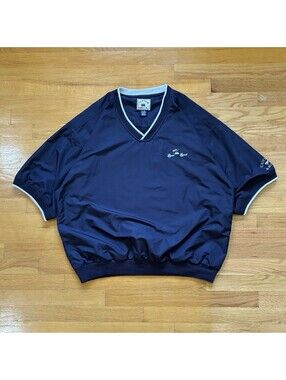 Vintage Cutter & Buck Lagoon Legend Golf Windshirt Pullover Men’s XL 90s V-Neck